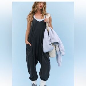 FP Movement Hot Shot Onesie, washed black, size L